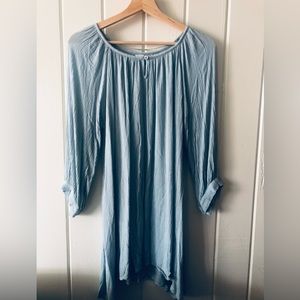 Kaffe Tunic, Slate Blue Dress, Sz 36